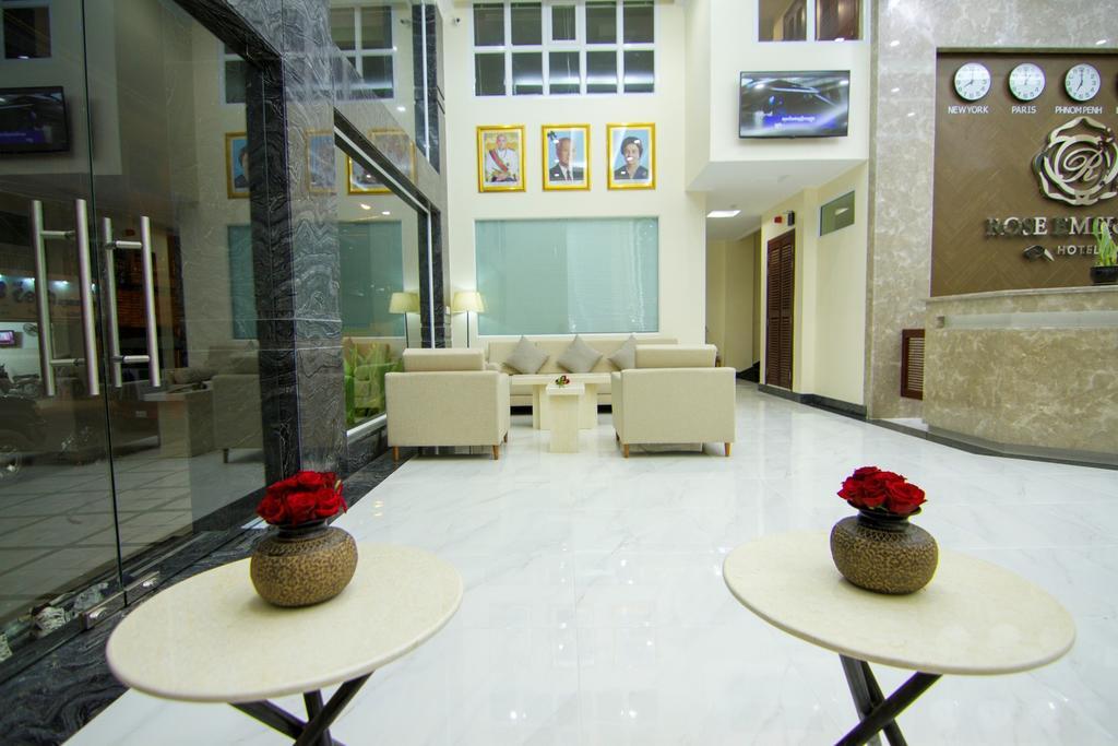 Rose Emerald Hotel Phnom Penh Exteriör bild
